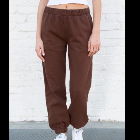 John Galt Brown Rosa Sweatpants - Picture 1 of 2